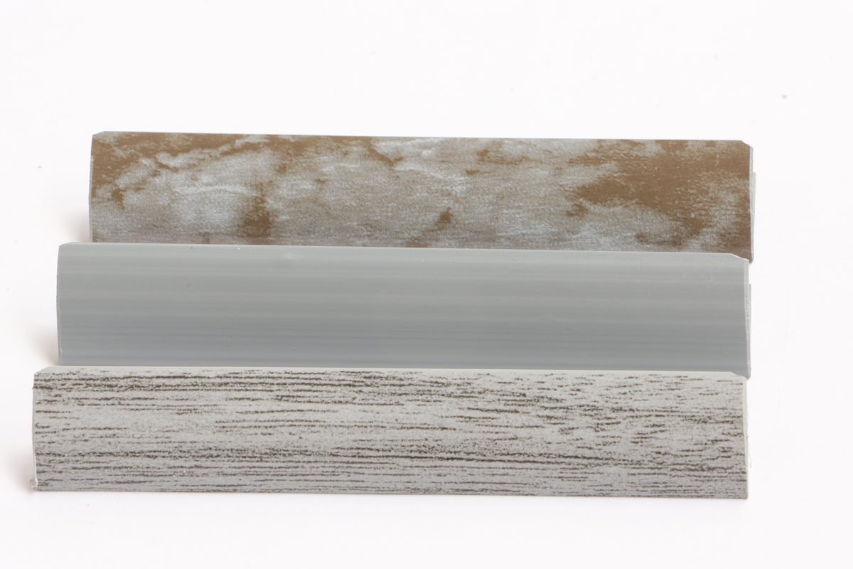 Wing PVC marmolizado gris madera para acabados contemporáneos